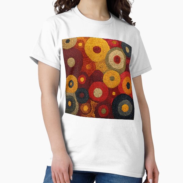 Colorful Circular Patterns T-Shirt