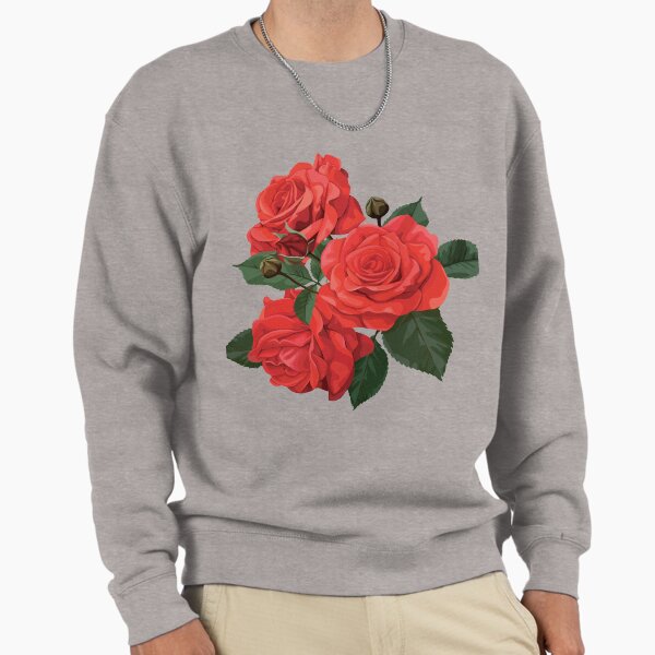 Rose Flower Desgin Sweatshirt