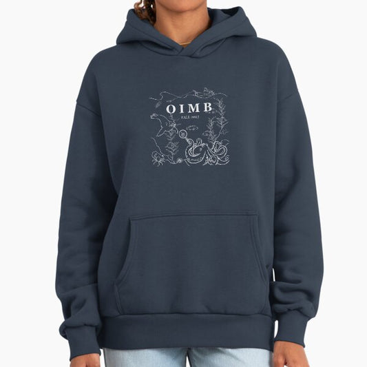 OIMB fall 2023 design white Hoodie