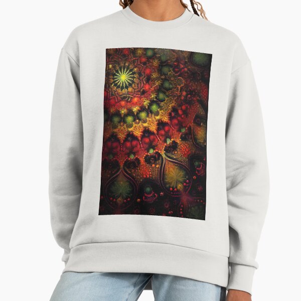 'Mescalito' Trippy Mescaline 'Fractal Reminders' Sweatshirt