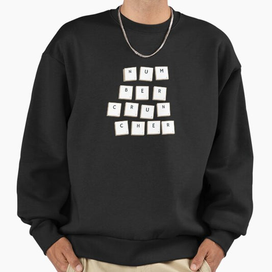 Number Cruncher. Sweatshirt