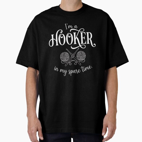 Funny Crochet Shirt Crochet Because Punching People Is Frowned Upon, Crochet Lover Gift, Graphic Tee T-Shirt