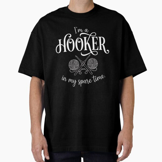 Funny Crochet Shirt Crochet Because Punching People Is Frowned Upon, Crochet Lover Gift, Graphic Tee T-Shirt