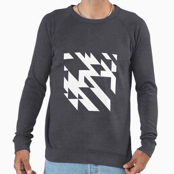 Autechre White Pattern Lightweight Sweatshirt