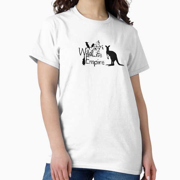 Wildlife Empire Logo (black) T-Shirt