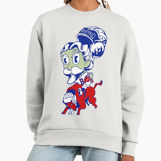 Buffalo Bill Vintage Football Sweatshirt