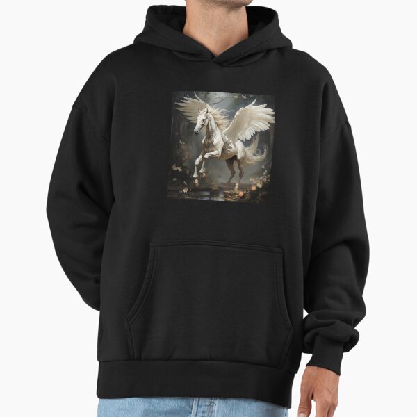 Legendary horse with wings Hoodie