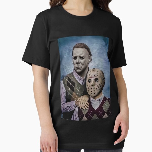 Michael Myers and Jason Voorhees Step Brothers Movie Funny T-Shirt