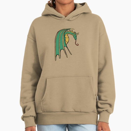 Green Dragon Art Hoodie