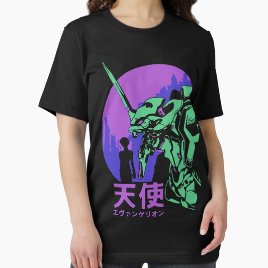 Neon Genesis Evangelion Retro Vintage T-Shirt