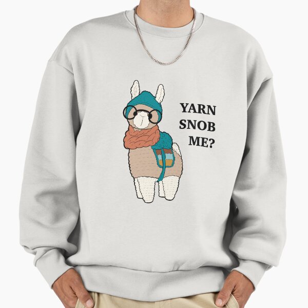 Alpaca Crochet Amigurumi Yarn snob me? Sweatshirt