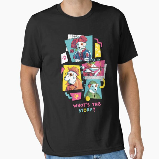 What'S The Story Wishbone Jack Russell T-Shirt