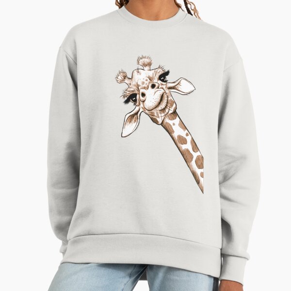 Sketch Giraffe Art Sweatshirt