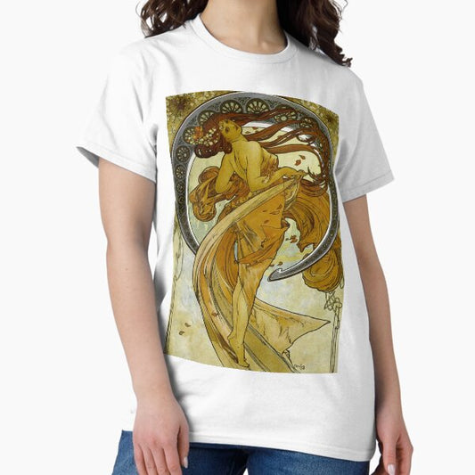 Alphonse mucha - Dance,Nº, 02. T-Shirt