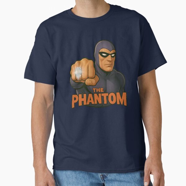 The Phantom – Legendary Skull Ring Hero | Retro Comic Sticker T-Shirt