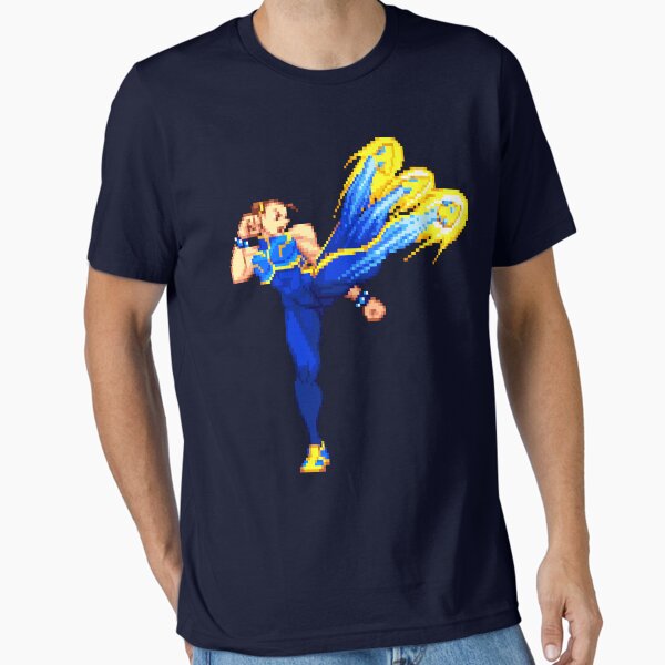 Chun Li Alpha Lightning Kicks T-Shirt