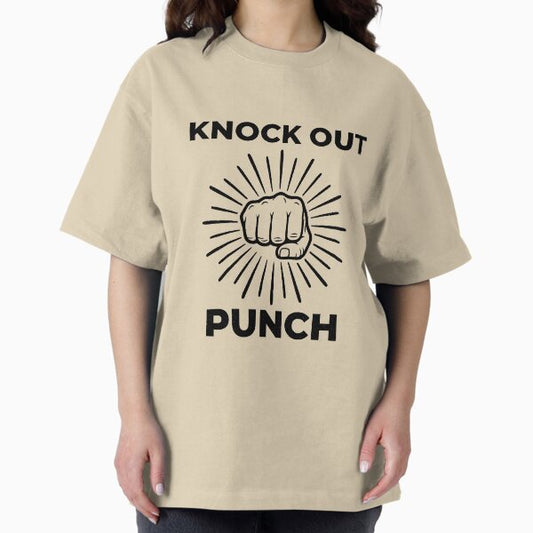 Knock Out Punch - Boxing MMA Motivation Warrior Spirit T-Shirt