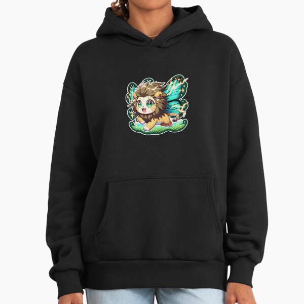Legendary animals - Electro-Butterfly Lion Hoodie