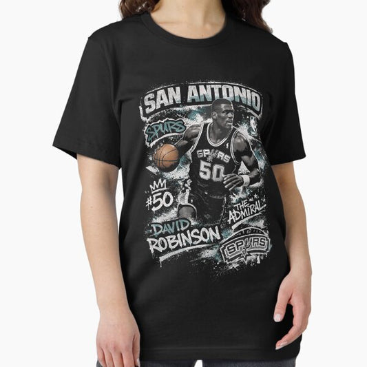 David Robinson Street San Antonio In Urban Swagger T-Shirt