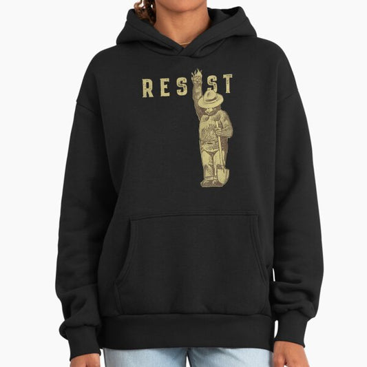 Smokey The Bear Resist Funny Hoodie