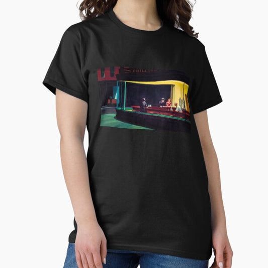 Nighthawks - Edward Hopper T-Shirt