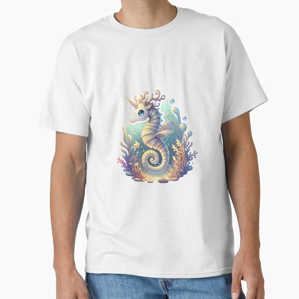 Legendary animals - Fantasy Seahorse Deer T-Shirt