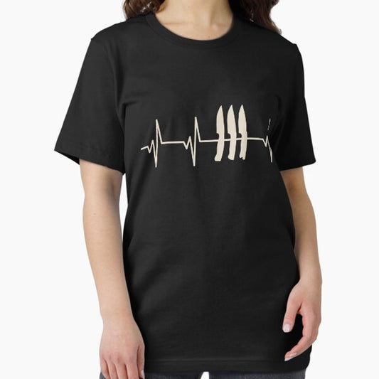 Knife Making Heartbeat Pulse Gift For Knife Makers T-Shirt