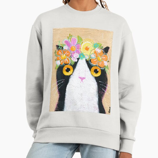 Kitty's Flower Crown Sweatshirt