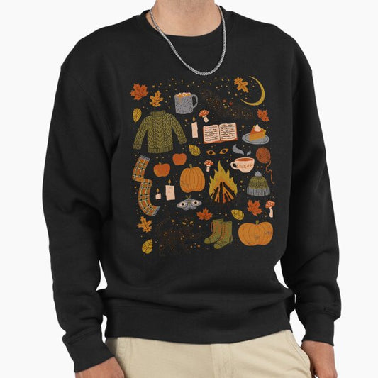Autumn Nights Pattern Sweatshirt