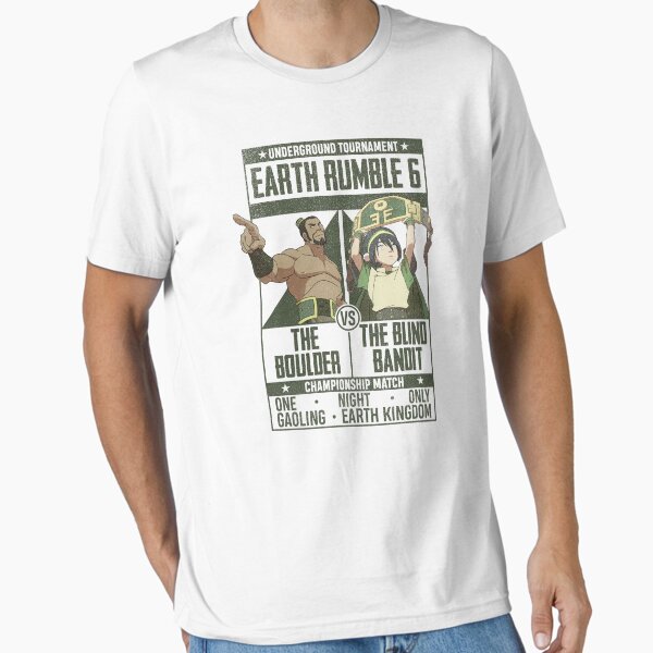 Avatar: The Last Airbender Boulder VS Blind Bandit Poster T-Shirt
