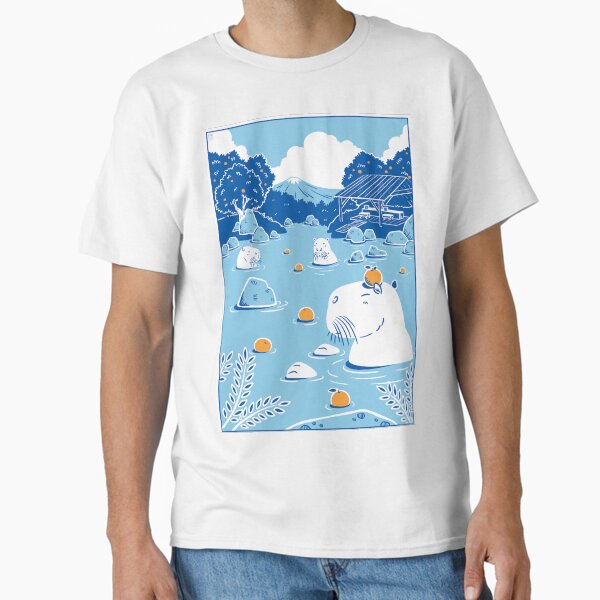 Capybara Yuzu Onsen T-Shirt