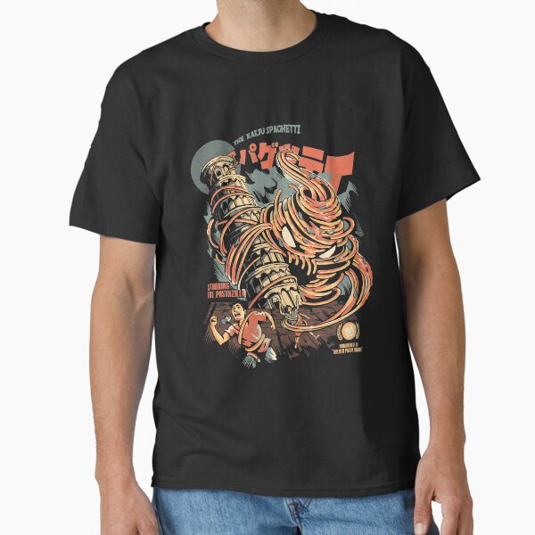 The Kaiju Spaghetti - Black Version T-Shirt