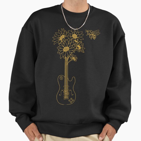 Sunflower folk guitare Sweatshirt