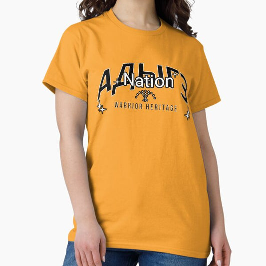 Adiga Nation Warrior Heritage Circassian Design T-Shirt