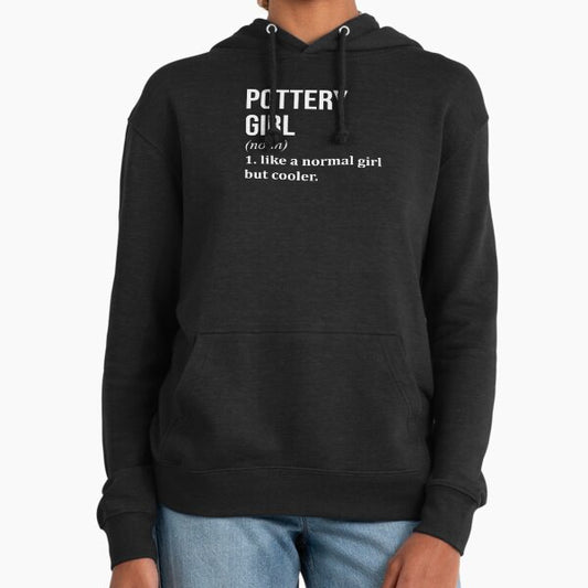 Pottery Girl Definition for Women Hoodie