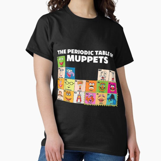 The Muppets Periodic Table Of The Muppets T-Shirt