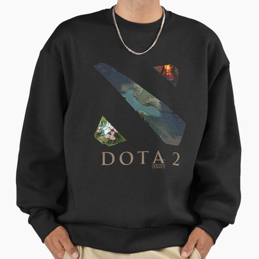 Dota 2 Logo: Windowed Map Sweatshirt