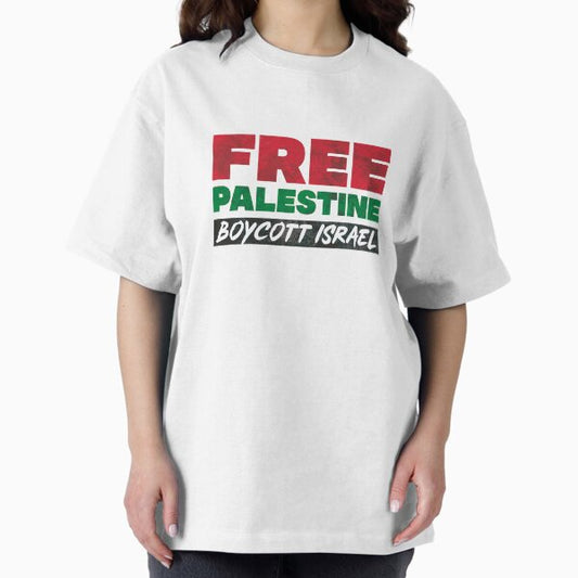 Free Palestine, Boycott Israel T-Shirt