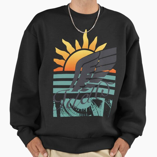 The Pilot’s Script Badge Sweatshirt