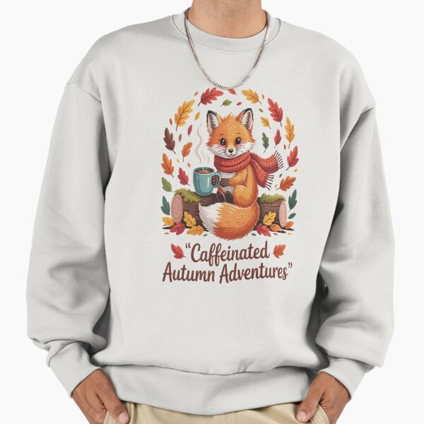 Cozy Vibes Caffeinated Autumn Adventures Sweatshirt