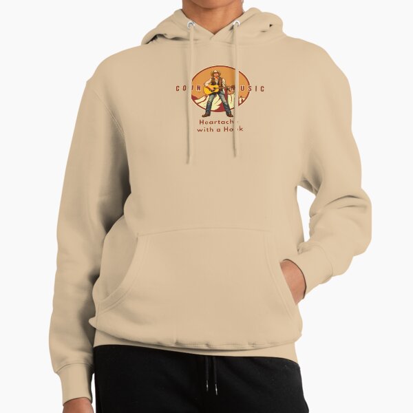 Country Music-Heartache with a Hook Hoodie
