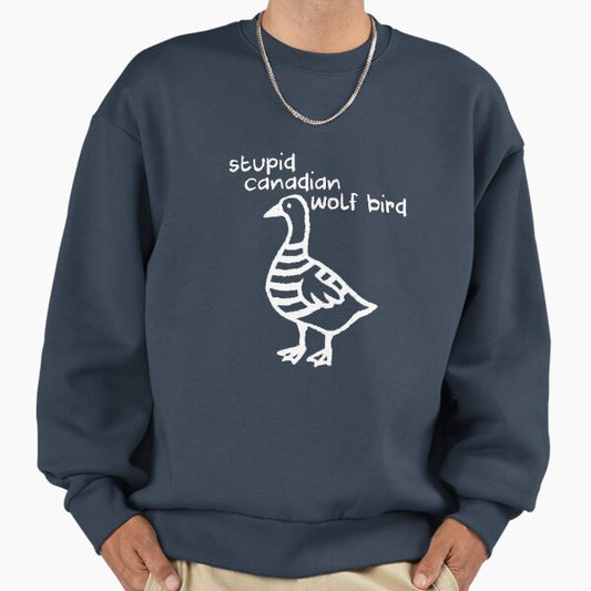 Stupid canadian wolf bird heated rivalry 2025 Sweatshirt
