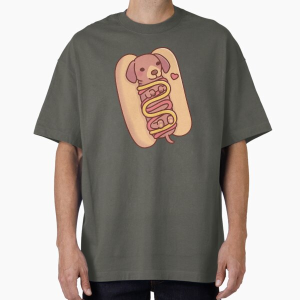 Cute Dachshund Hotdog Bun T-Shirt