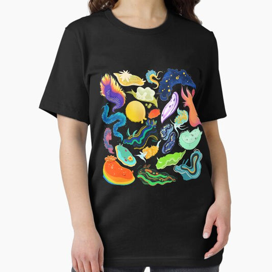Nudibranch Sea Slugs Design T-Shirt