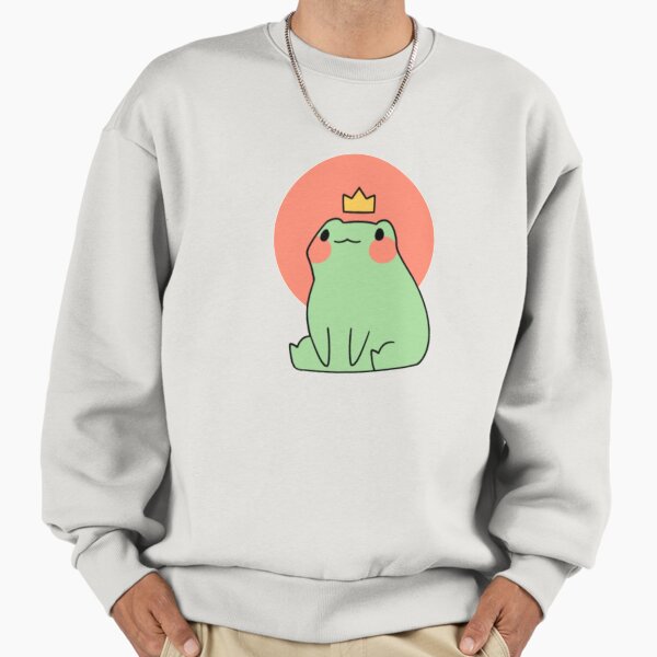 Cute frog in crown Sweatshirt