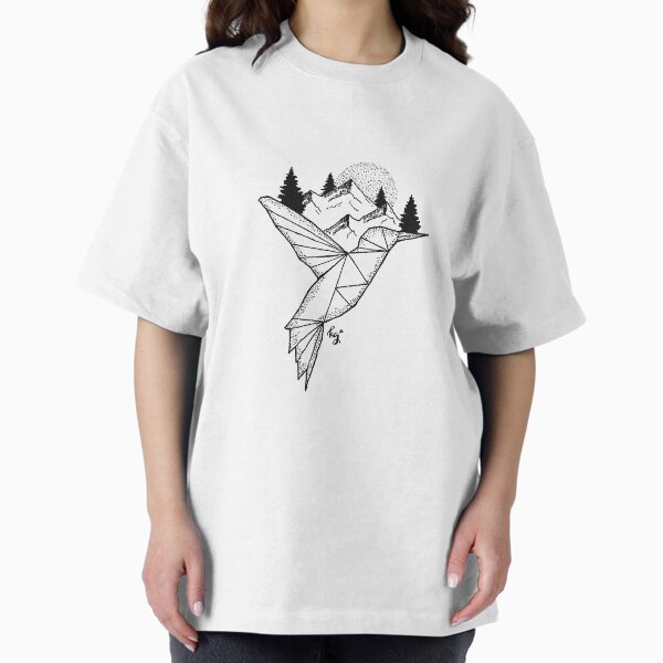 Geometric Hummingbird T-Shirt