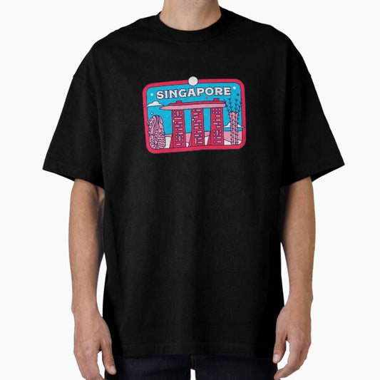 Singapore Highlight - Pretty Singapore Culture T-Shirt