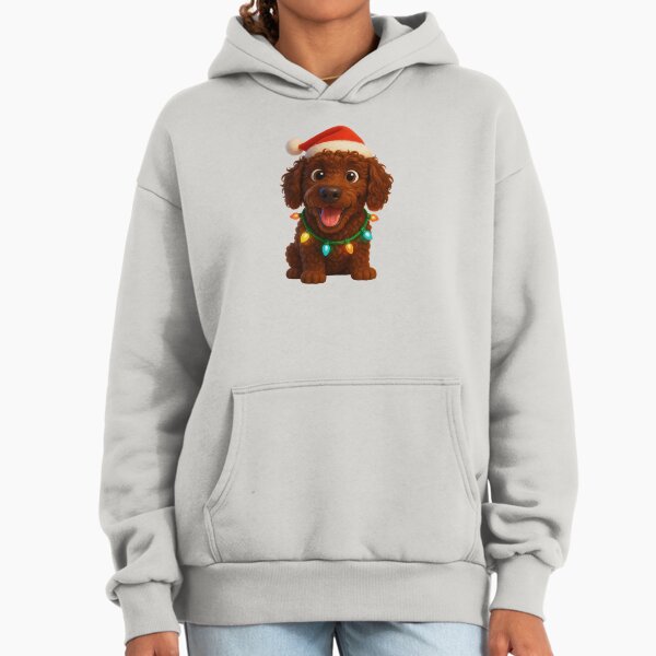 Christmas Irish Water Spaniel Hoodie
