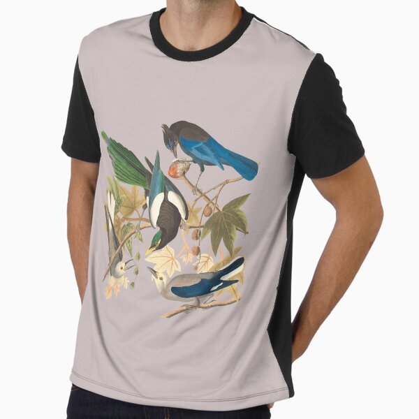 Happy Family Birds T-Shirts Accessories Graphic T-Shirt