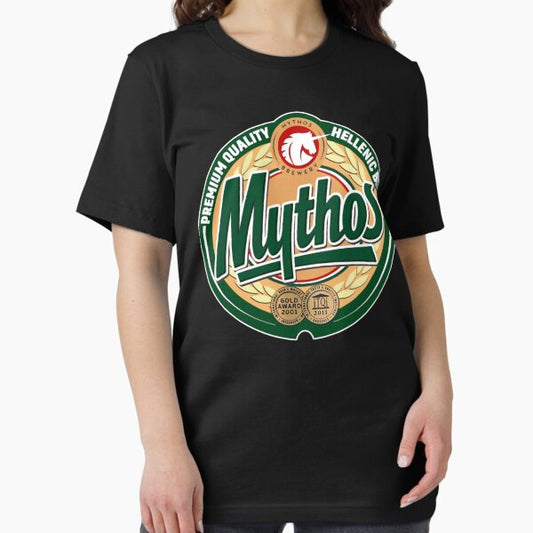 Hellenic Greek Beer Mythos T-Shirt